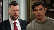 Xander, Sarah, and the evidence are closing in on EJ | Image: Peacock