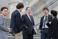 U.S. Rep. Jamie Raskin (D-MD) speaks to reporters after a series of votes at the U.S. Capitol Building on March 05, 2026 in Washington, DC - Source: Getty