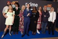 Harriet Kemsley, Joe Wilkinson, Richard Ayoade, Roison Conaty, Jimmy Carr, Judi Love, Lou Sanders, Robert Mortimer and Sara Paascoe attend the Last One Laughing - Photocall - Source: Getty