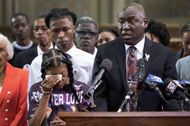 Family Of Police Shooting Victim Sonya Massey Holds Rally In Chicago - Source: Getty