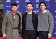 Jonas Brothers Hand And Footprint In Cement Ceremony At TCL Chinese Theater - Source: Getty
