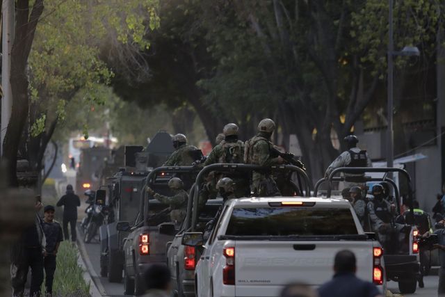 Operation After Recapture Of Ovidio Guzmán, Son Of Mexican Drug Trafficker Joaquín "El Chapo" Guzmán - Source: Getty