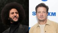 Colin Kaepernick and Jeremy Renner - Source: Getty