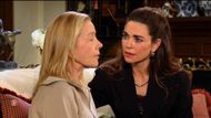 Nikki imagined Vicki was by her side when she wasn't | Image: CBS