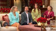 Abby, Nick, Vicki, and Claire celebrated Victor and Nikki's happy day | Image: CBS