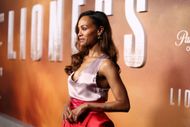 Zoe Saldana attends "Lioness" S2 | Premiere Event In Los Angeles - Source: Getty