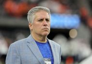 Sportscaster Steve Levy walks on the field before a game between the Denver Broncos and the Las Vegas Raiders at Allegiant Stadium on November 24, 2024 in Las Vegas, Nevada - Source: Getty