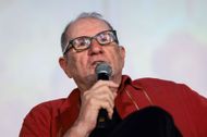 Ed O'Neill speaks onstage at the "Shrinking" Ensemble Panel during the Newport Beach TV FEST at Lido Theater on June 07, 2026 in Newport Beach, California. - Source: Getty