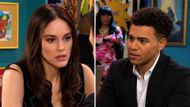 Stephanie and Theo almost kissed on Days of our Lives | Image: Peacock