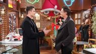 Adam (Mark Grossman) and Billy (Jason Thompson) at Crimson Lights | Image: JPI