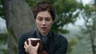 A still of Hermione Corfield as Julia Moriston (Image via Instagram/@starz)