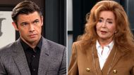 Xander and Maggie had a pleasant conversation on Days of our Lives | Image: Peacock