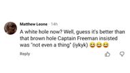 A fan comment (Image via Facebook| Star Trek)
