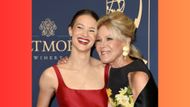 Avery Pohl and Alley Mills at the Daytime Emmys | Image: JPI