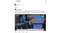 Rosie O’Donnell praises Jack Smith (Source: Threads/rosie)