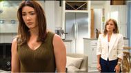 Steffy hasn't told her mother, Taylor, too much, which is a good idea | Image: CBS