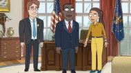 A still from the President Curtis trailer (Image via YouTube/@HBO Max)