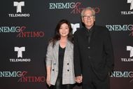Maleni Morales and Otto Sirgo attend the tv series premiere "Enemigo Intimo" at Foro Masaryk on February 15, 2018 in Mexico City, Mexico - Source: Getty