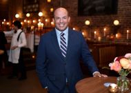 Brian Stelter attends the CNN Breaking Bread with Tony Shalhoub Premiere Screening and After Party - Source: Getty