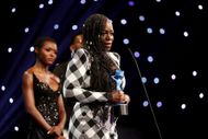 Sekyiwa 'Set' Shakur speaks onstage during the 3rd Annual Hollywood Unlocked Impact Awards - Source: Getty