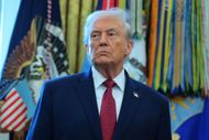 President Trump Presents The Mexican Border Defense Medal At The White House - Source: Getty