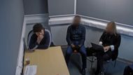 McKenzie Winkle's interrogation as shown in The Com: Online, Sadistic and Deadly (Image Via YouTube/@SkyNews)