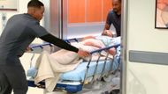 Bill is brought to the hospital again | Image: CBS