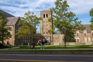 Students walk on the campus of Cornell University on September 30, 2026 - Source: Getty