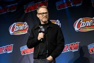 Paul Bettany speaks onstage during the Marvel Television And Marvel Animation Panel At New York Comic Con - Source: Getty