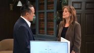 Sonny visited Alexis in her office | Image: ABC