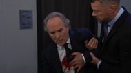 EJ literally had blood on his hands. Image: Peacock