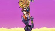 Beerus takes on Super Saiyan 3 Goku - Source: Toei Animation