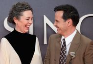 Olivia Colman and Andrew Scott attend the "Elsinore" 2026 Opening Gala - The 70th BFI London Film Festival - Source: Getty