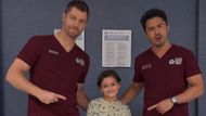 Gaffney medics treat injured subway surfers in Chicago Med Season 12 Episode 2 (Image Via Instagram/@nbconechicago)