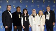 Adam Sharp, President and CEO, NATAS, and the 2025 Gold and Silver Circle inductees | Image: JPI
