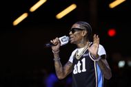 Rapper Soulja Boy performs at halftime during a game between the Seattle Storm and Atlanta Dream at Gateway Center Arena on July 31, 2026 in College Park, Georgia. - Source: Getty