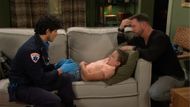 Javi tended to an ailing Rachel as Brady looked on | Image: Peacock