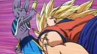 First duel between Goku and Beerus - Source: Toei Animation
