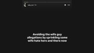 Nate Curiel's Instagram story (Image via Instagram/@nate_curi)