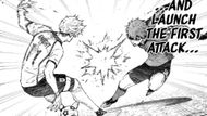 Teddy's clash with Kurona - Source: K Manga