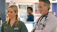 Archer and Asher kiss in Chicago Med Season 12 Episode 4 (Image Via Instagram/@nbconechicago)