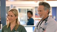 A snippet of Hannah Asher and Dean Archer from Chicago Med Season 12 Episode 3 (Image Via Instagram/@nbconechicago)