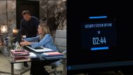 Jason and Carly discovered the security breach at the hotel | Image: ABC