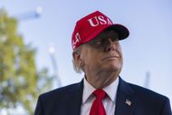 President Trump claimed the rise of gas prices was due to the closure of California refineries - Source: Getty