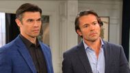 Xander and Philip have bad news for EJ | Image: Peacock