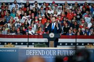Vice President JD Vance Travels To North Carolina - Source: Getty