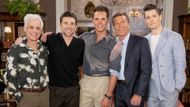 Billy's bachelor party at the Abbott mansion | Image: JPI