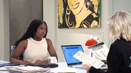 Trina and Ava at work at the Jerome Gallery | Image: YouTube