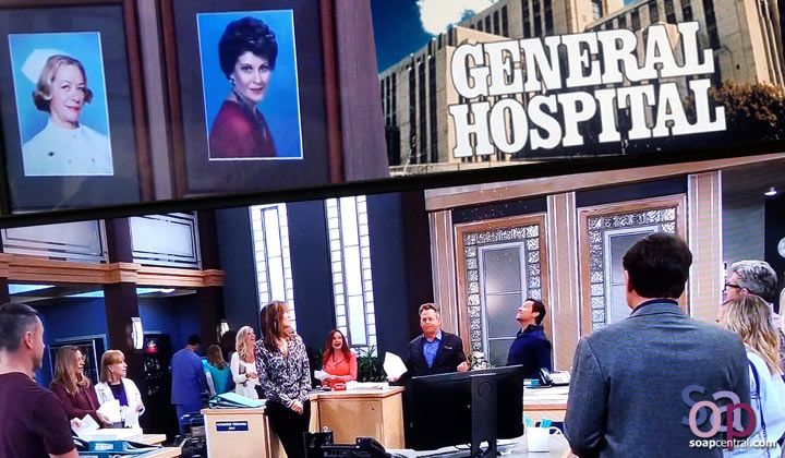 A montage of General Hospital turning 56 and Gail