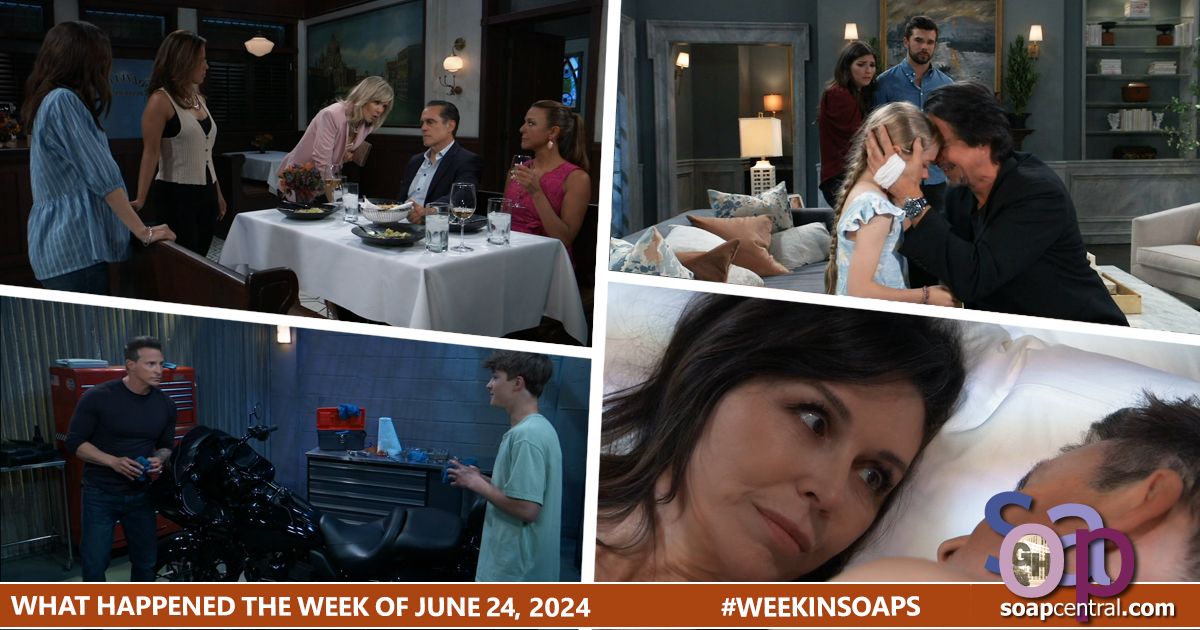 Finn decided to seek treatment. Sonny kicked Ava out and threatened to take Avery away. Anna found incriminating evidence against Valentin.